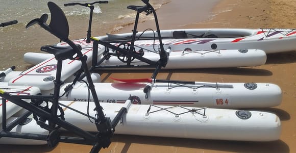 Scala dei Turchi: Kayak, SUP, or Water Bike Excursions