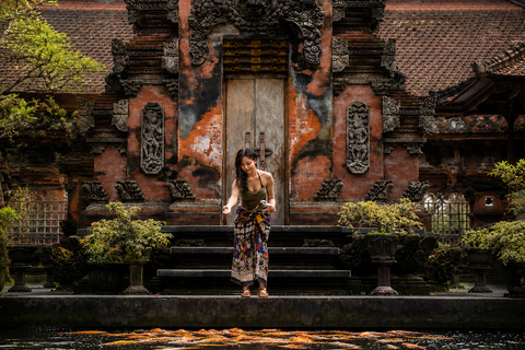 Waterfalls, Tirta Mpul Purification, Rice Teracces & Swing Private Tour Without Entry Ticket