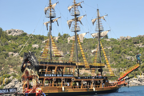 Marmaris: Pirate Cruise with Lunch & Hotel Pickup Without Hotel Transfer & Alcoholic Drinks