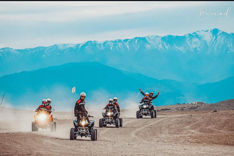 Marrakech - Ökenrundtur Agafay ökenrundtur med fyrhjuling, kamelridning och middagMarrakech: Agafay Desert Tour med fyrhjuling, kamelridning och middag