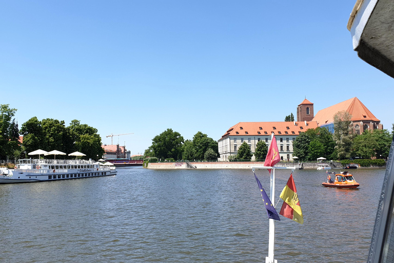 Wrocław: Short City Walk and Cruise