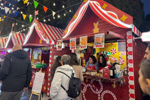 Baku: Winter Lights and Fair Tour with Hot Drinks