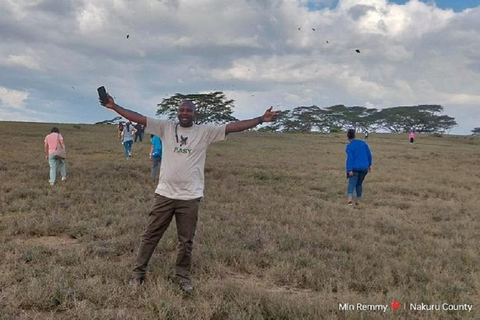 Nairobi: Crescent Island Walking Safari and Lake Naivasha Shared: Crescent Island and Lake Naivasha without Entry Fee