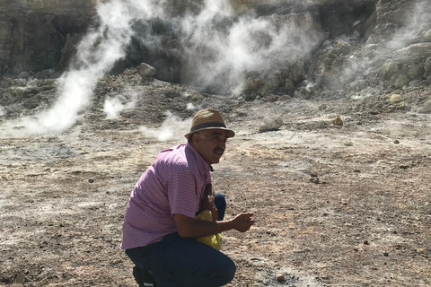 Tour completo di Nisyros: Nikia, Vulcano, Eborio, Mandraki.