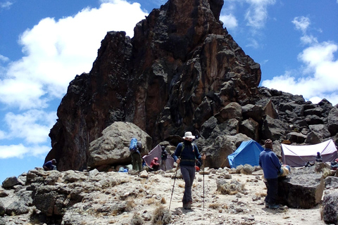 7 giorni di arrampicata di lusso sulla via lemosho del kilimanjaro