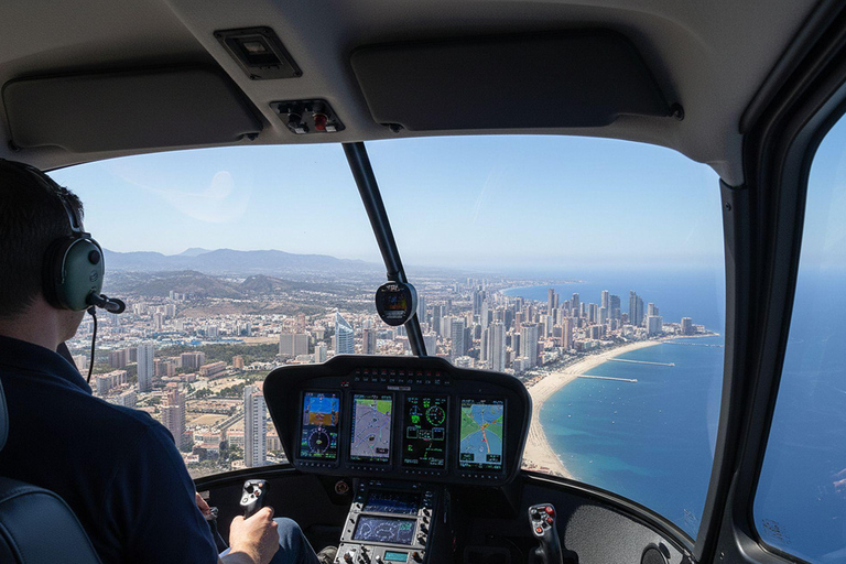 Alicante: Helicopter flight over the Costa Blanca Alicante: Helicopter flight along the Costa Blanca