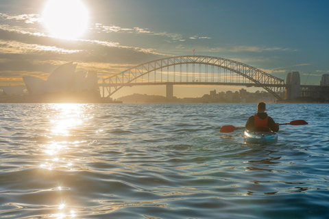 Sydney : Excursion en kayak au lever du soleil dans le portExcursion en kayak simple au lever du soleil