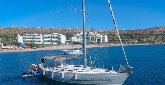 Lindos : Sailing Trip with Lunch and Drinks
