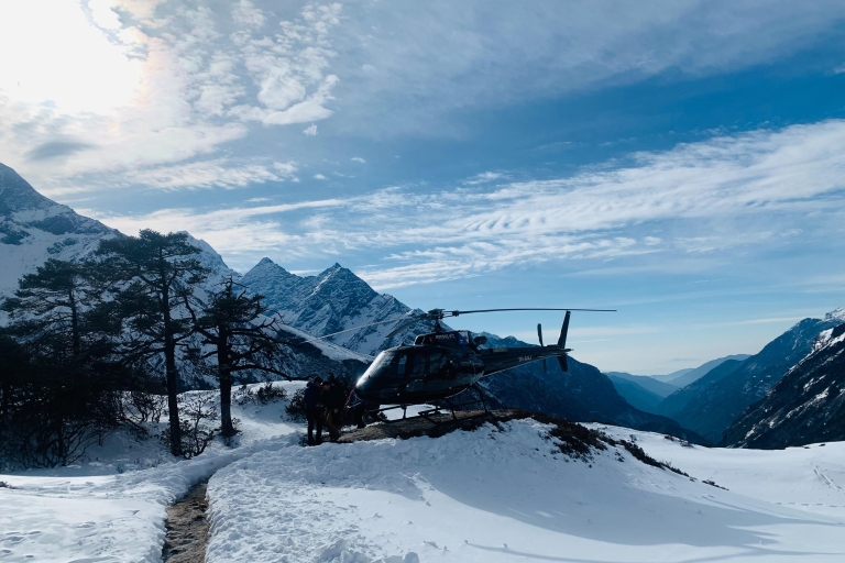 Powrót z Everest Base Camp helikopterem
