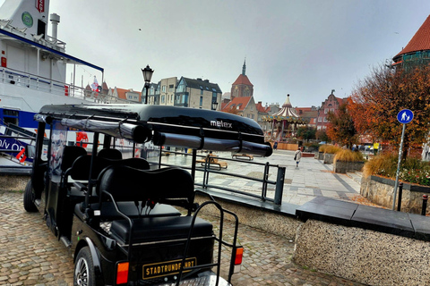 Gdansk:LIVE GUIDE Highlights of OLD CITY by Golf Cart 60 min Gdansk: LIVE GUIDE Highlights of Old City tour by Golf Cart