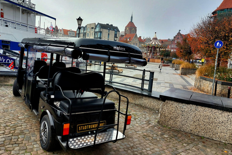 Gdansk:LIVE GUIDE Highlights of OLD CITY by Golf Cart 60 min Gdansk: LIVE GUIDE Highlights of Old City tour by Golf Cart