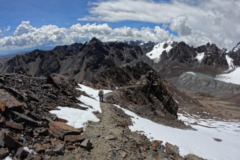 Bolivia: Climbing Mount Pequeño Alpamayo 5,430 m Bolivia: Climb to Little Alpamayo Mountain, 5,430 m