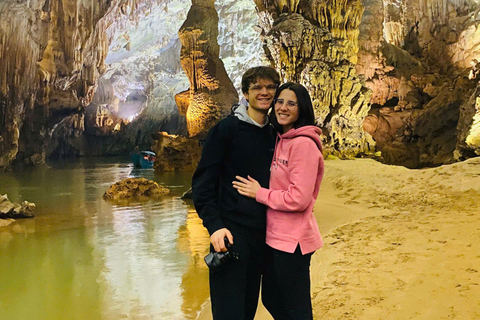 Phong Nha Cave & Paradise Cave: Guided Tour Boat & Explore Group Tour with Drop-Off in Hue