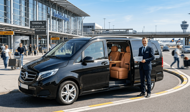 Frankfurt: FRA Airport Private Transfer to/from Frankfurt