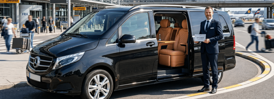 Frankfurt: Transfer Particular de/para o Aeroporto FRA
