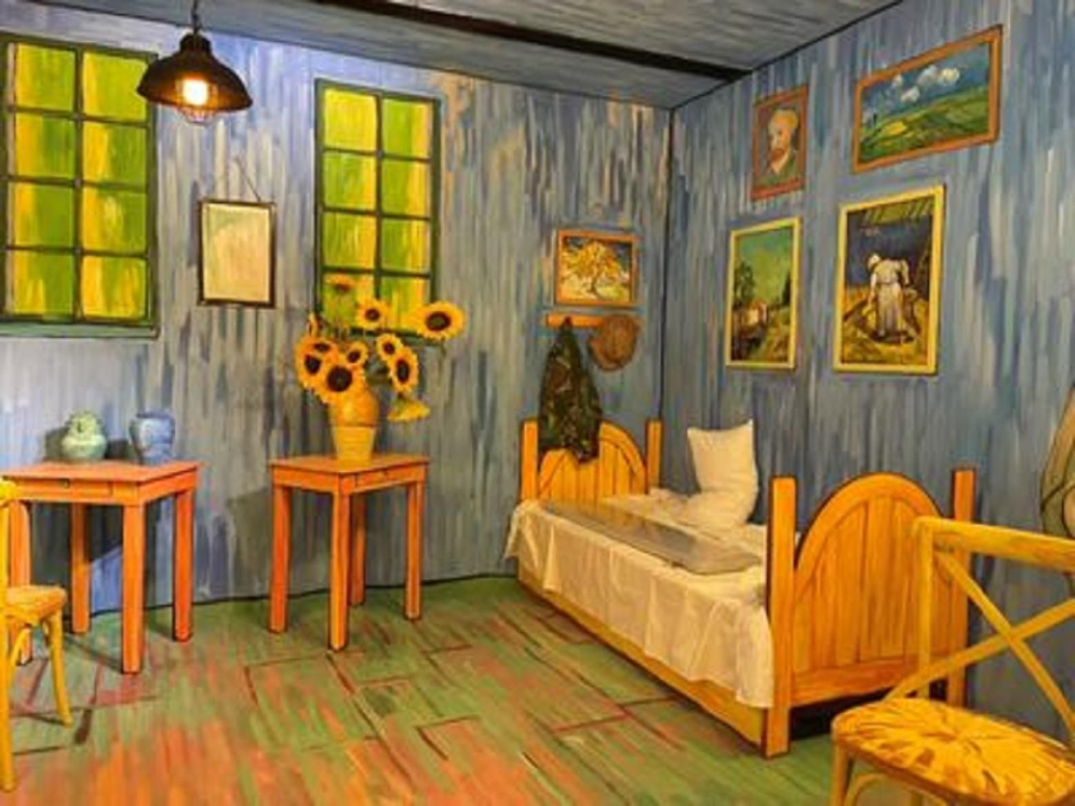 Nanjing: Eintrittskarte zum Van-Gogh-Museum „Sternenhimmel“