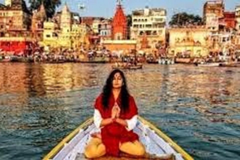 Varanasi: jednodniowa wycieczka po prywatnym mieście z Sarnath.Varanasi: jednodniowa wycieczka po prywatnym mieście i Ganges Aarti.