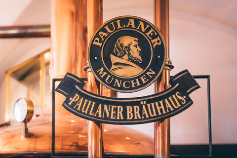 Brewery tour at Paulaner Bräuhaus Munich with beer tasting & snacks
