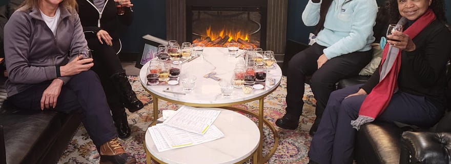 Anchorage : Dégustation de chocolat et de vin