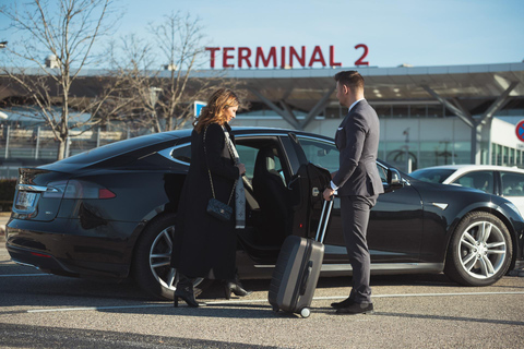 Lyon : Transfert privé de/à l&#039;aéroport de Lyon Saint-Exupéry