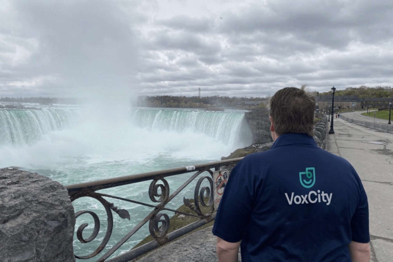 Niagara Falls Tour + Reise hinter die Fälle & Skylon Tower