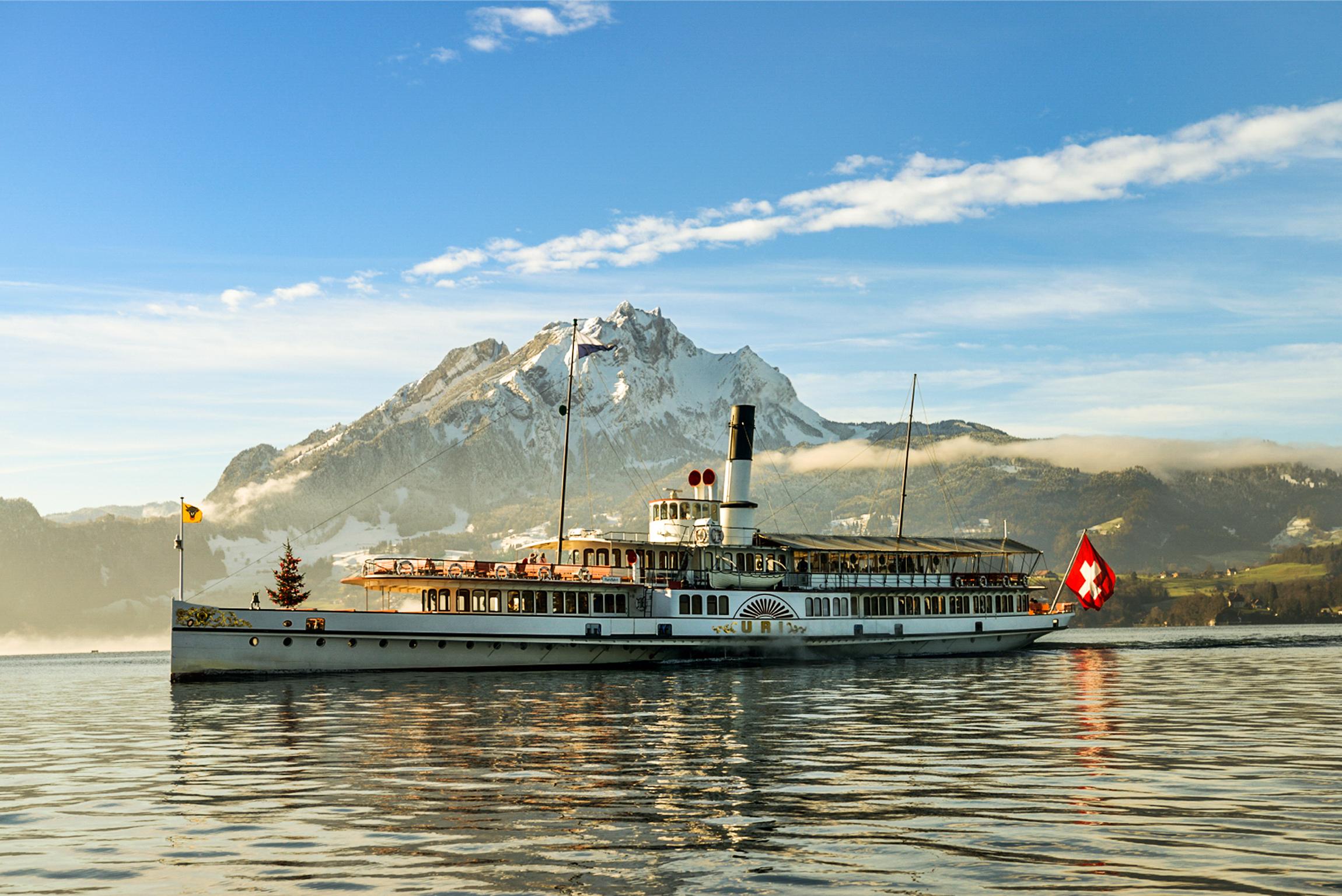 Ab Luzern: Gondel am Pilatus, Seilbahn und Bootsfahrt