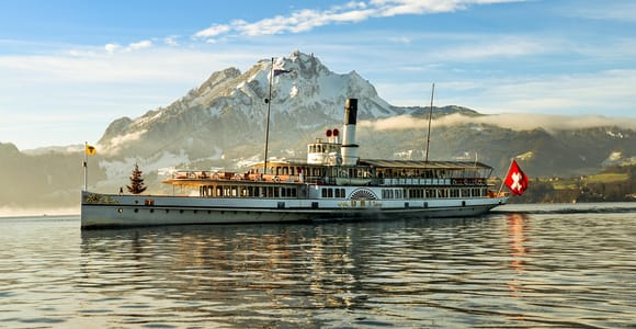 Ab Luzern: Gondel am Pilatus, Seilbahn und Bootsfahrt
