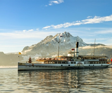 From Lucerne: Mt. Pilatus Gondola, Cable Car, and Boat Trip