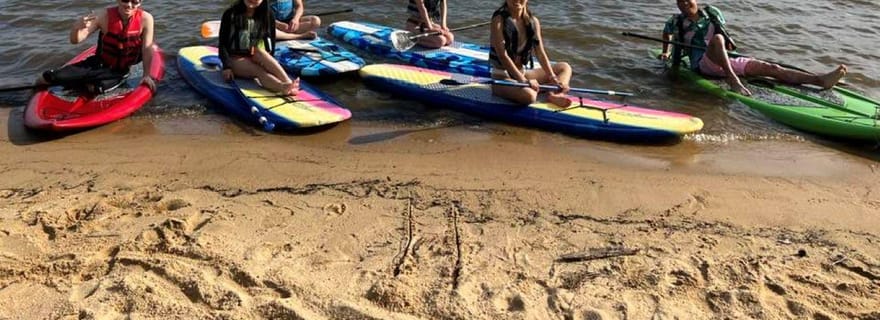 Chapel Hill : Location de paddle sur le lac Jordan