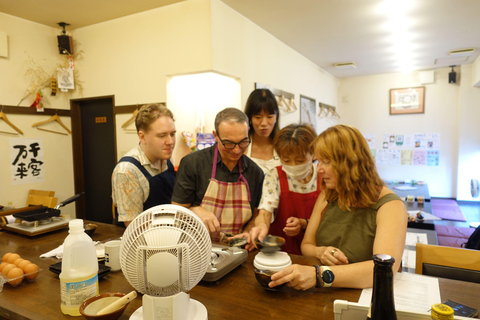 Osaka: Japanischer Kochkurs mit Matcha-ErlebnisOkonomiyaki und Matcha