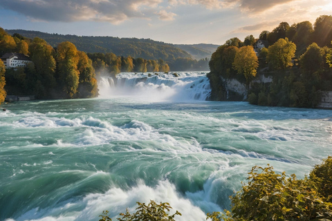 Viagem particular de Zurique para as maiores cataratas do Reno na Europa