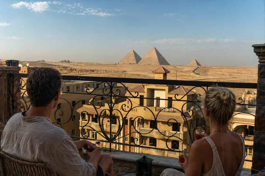 Hurghada: 2-tägige Tour Kairo mit luxuriöser Übernachtung und Blick auf die Pyramiden. Foto: GetYourGuide Hurghada: 2-tägige Tour Kairo mit luxuriöser Übernachtung und Blick auf die Pyramiden. Foto: GetYourGuide