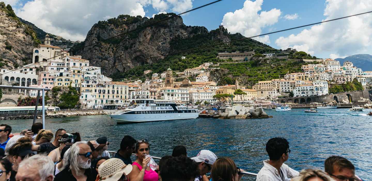 Ab Rom: Amalfi & Positano - Tagestour mit Küstenschifffahrt