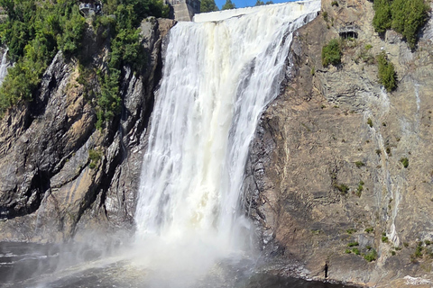 Private 2-hour tour of Montmorency Falls with transportation in a 7-seater SUV