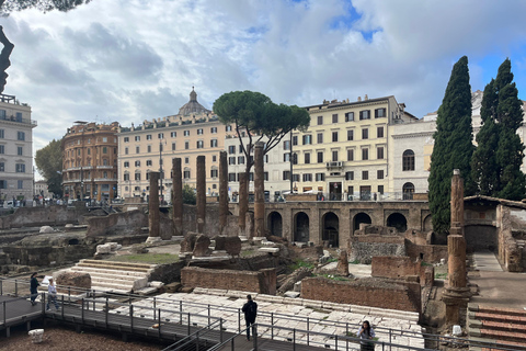 Das antike Rom: Archäologisches Gebiet Largo ArgentinaDas geheime Rom: Die Entdeckung des Mordes an Julius Cäsar