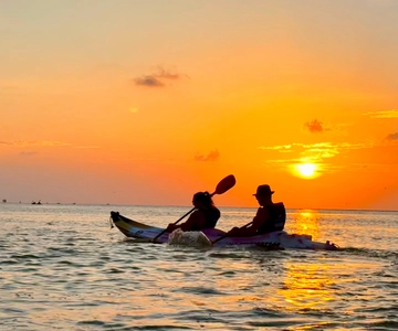 Holbox: Tour in kayak al tramonto con le mangrovie