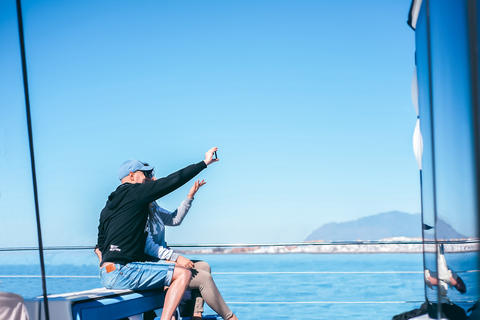 Málaga: Cruzeiro de catamarã com parada opcional para nadarPasseio Diurno de 1 Hora sem Parada para Mergulho