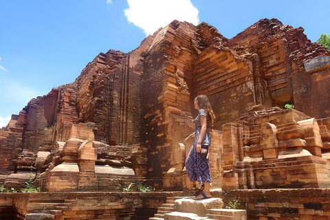 A perfect morning in My Son Holyland and Rice paper making