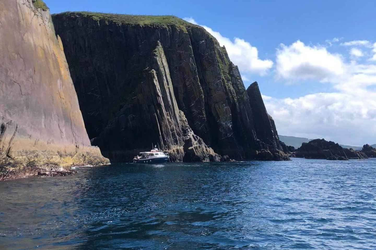 Dingle: Dingle Bay Cliffs Boat Tour with Guide (1 Hour)