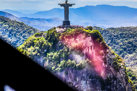 Rio de Janeiro: Helikopterflygning Kristus Återlösaren 30 min