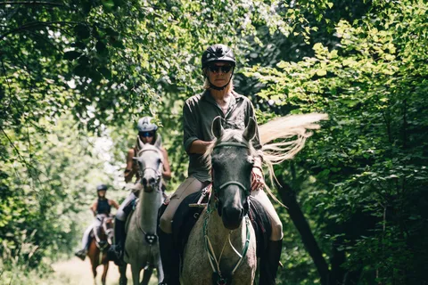 Lago de Como: Passeio a cavalo a uma aldeia antiga