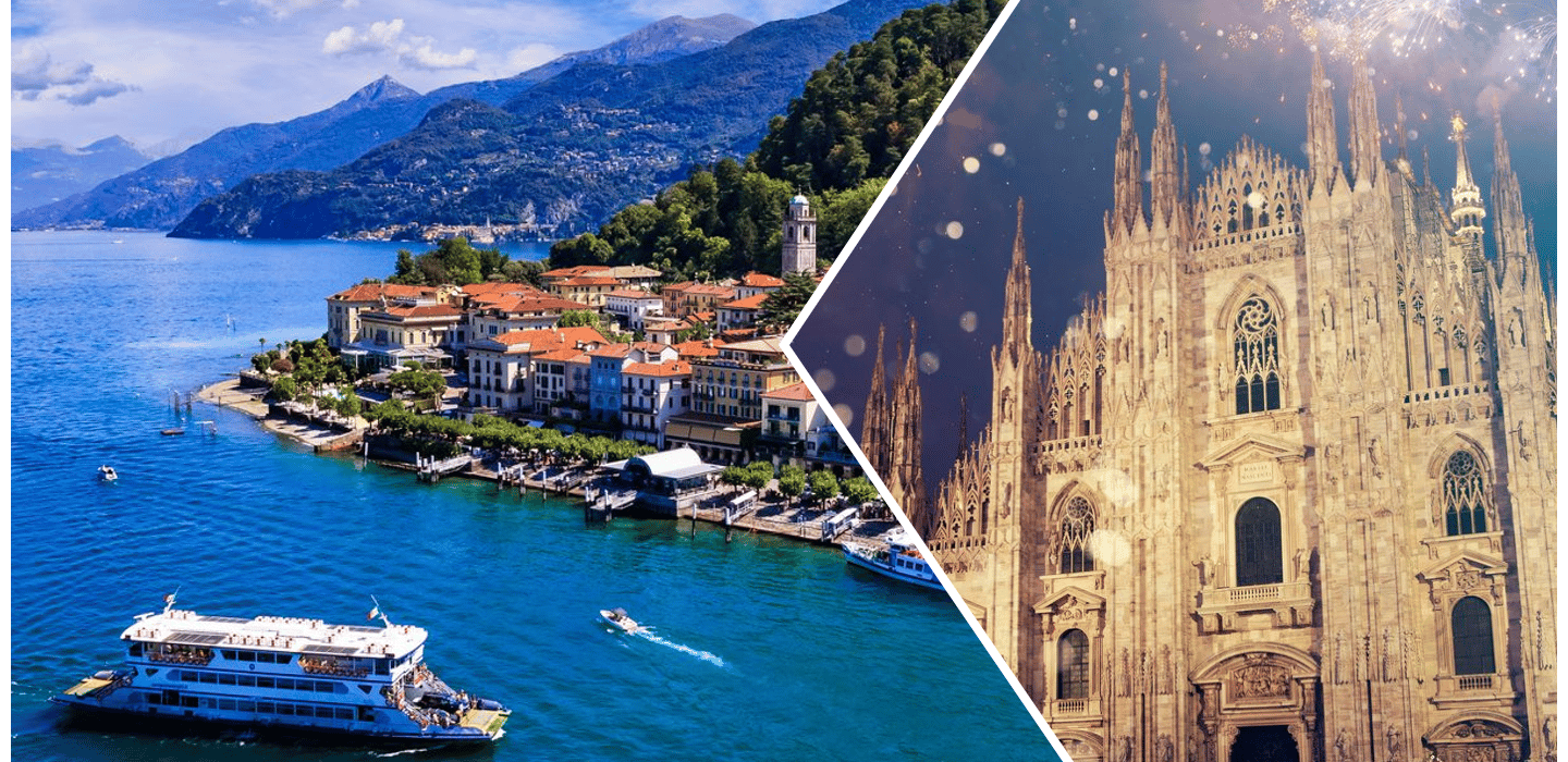 Como & Mailand an einem Tag: Mailands Dom & Comer See Bootstour