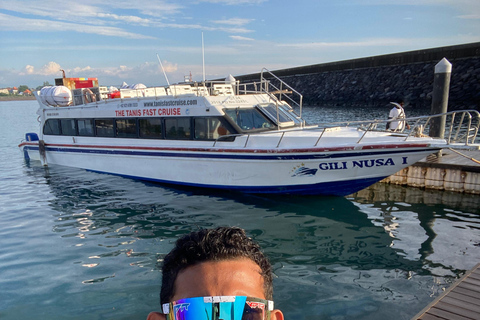 Gili Trawangan: Boat to Nusa Lembongan with Hotel Transfer