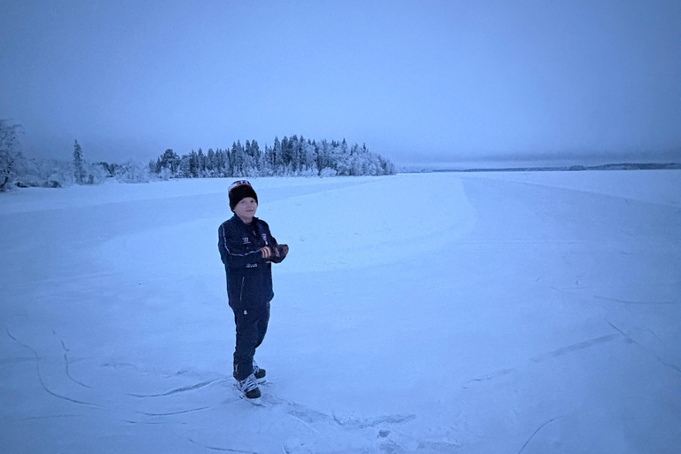 Levi: Self-Guided Lake Skating, Reindeer & Hot Drink