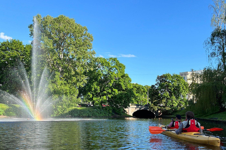 Riga: Kayaking Adventure, Self-Guided Tours w/ Digital Map Riga: Kayaking Adventure, Self-Guided Tour w/ Digital Map