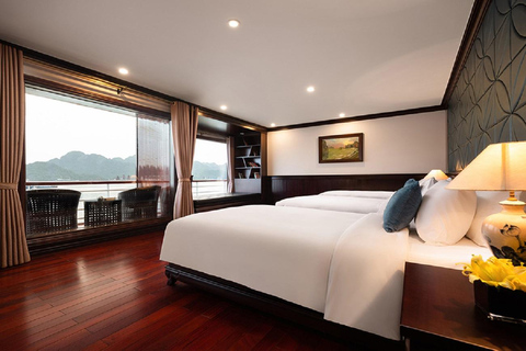 Hanoi: 2-Day Ha Long & Lan Ha Bay 5-Star with Balcony