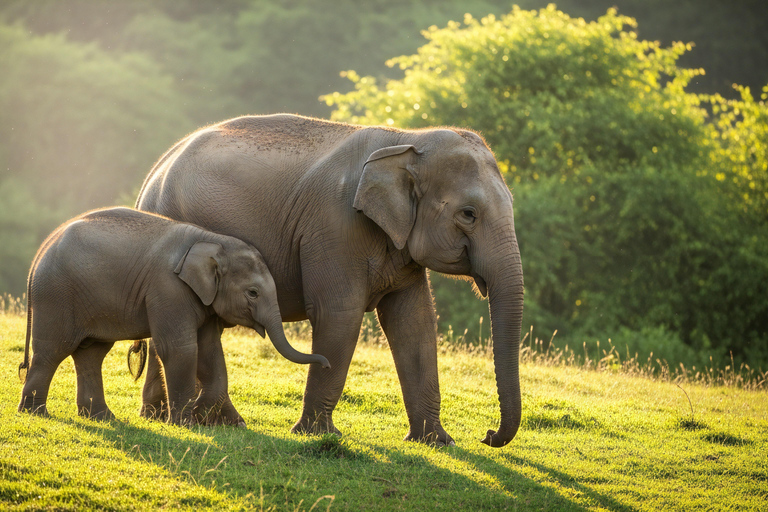Safari de elefantes em Udawalawe e visita ao Transit Home, tudo incluídoTudo incluído/Recolha em Colombo e Negombo