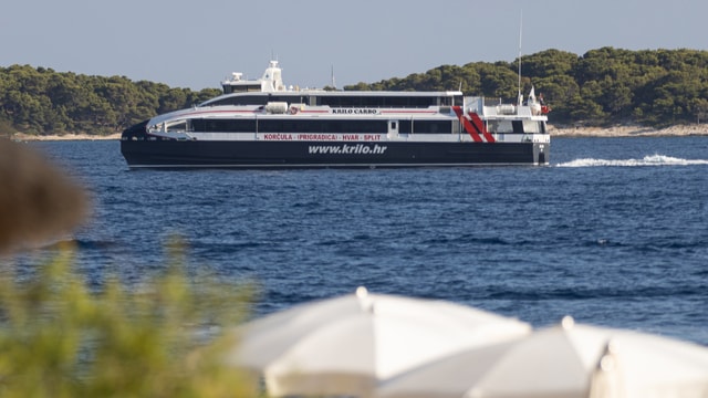 Hvar: catamarantocht tussen Hvar en Korčula