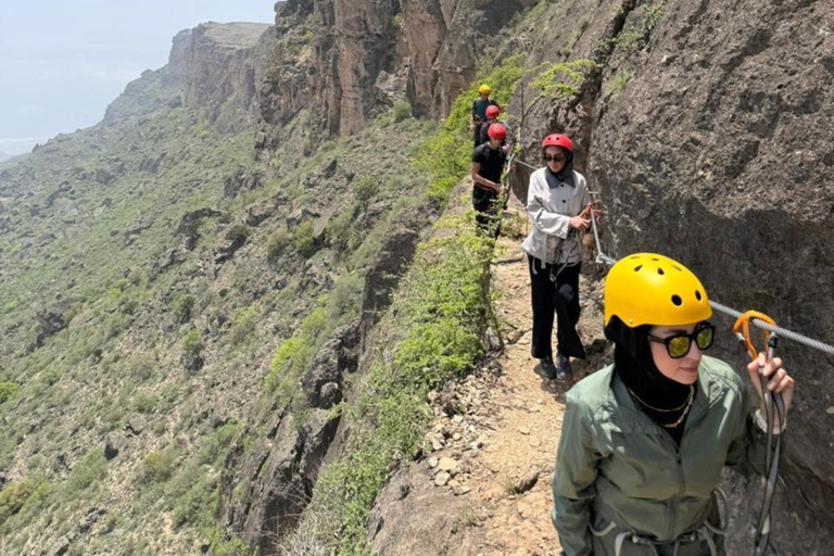 Salalah Via Ferrata Jabal Samhan Mountain Climbing Adventure
