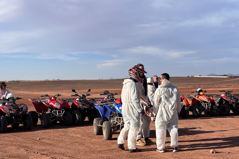 Marrakech: Quad experience in the palm grove & jbilat Quad experience in the palm grove of Marrakech